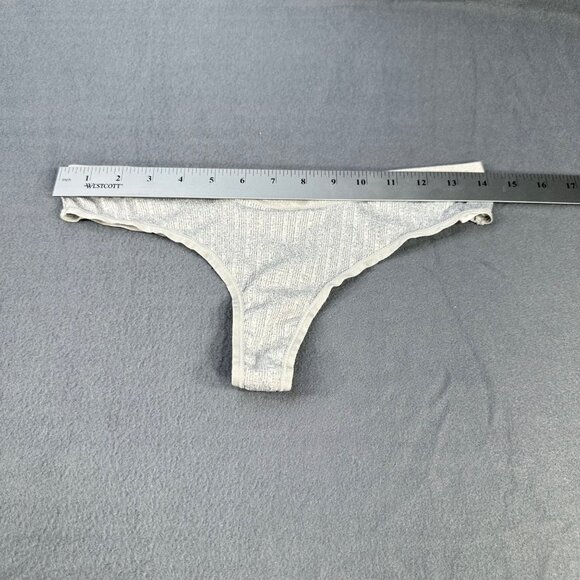 Aeropostale Women’s Size Medium Panty Thong Seamless Thong Gray New Without Tags - Picture 7 of 9
